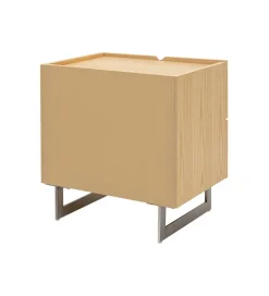 Szafka nocna GIULIO 55 x 58 cm naturalna