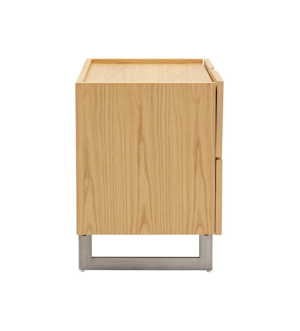 Szafka nocna GIULIO 55 x 58 cm naturalna