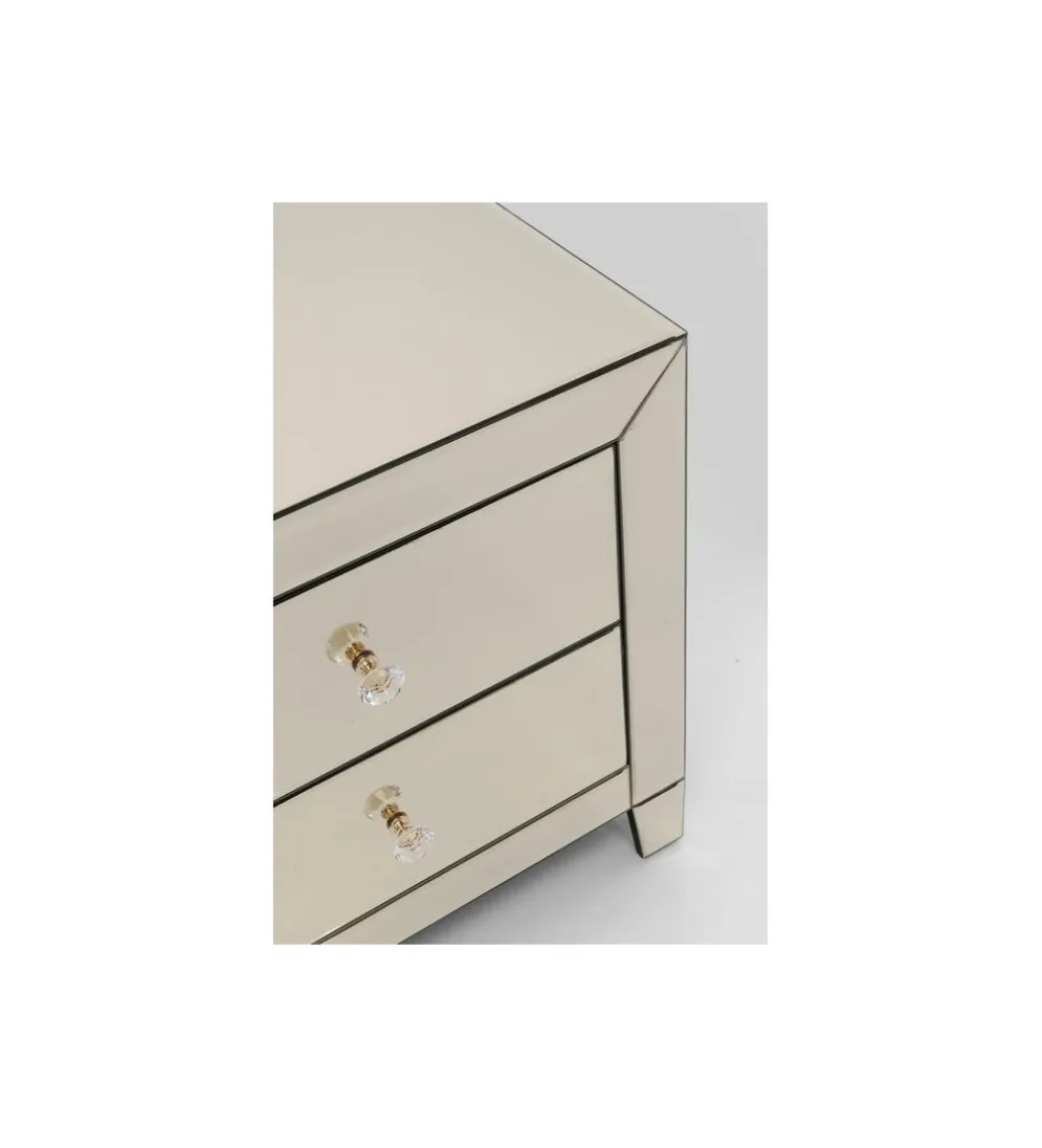 Szafka nocna lustrzana LUXURY II 49 cm