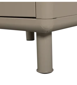 Szafka nocna RUNE 42 cm szara