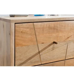 Szafka nocna SIKAR 40 cm drewno mango