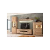 Szafka RTV SALVADOR 210 cm w optyce dębu naturalny