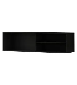 Szafka RTV wisząca MEORATI 150 cm w optyce dąb artisan