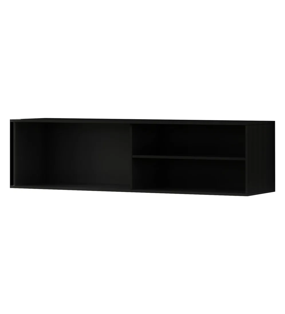 Szafka RTV wisząca MEORATI 150 cm w optyce dąb artisan
