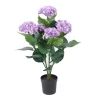 Sztuczna roślina HORTENSIA 60 cm fioletowa