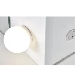 Toaletka HOLLYWOOD XL 120 cm biała z oświetleniem LED