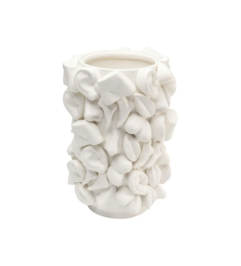 Wazon BODY PARTS 36 cm biały porcelana