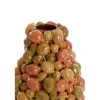 Wazon CITRUS 23 cm ceramika wielokolorowy