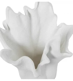Wazon FOWER 30 cm ceramika biały