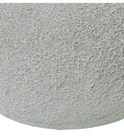 Wazon KATAM 25 cm ceramika biały piaskowy