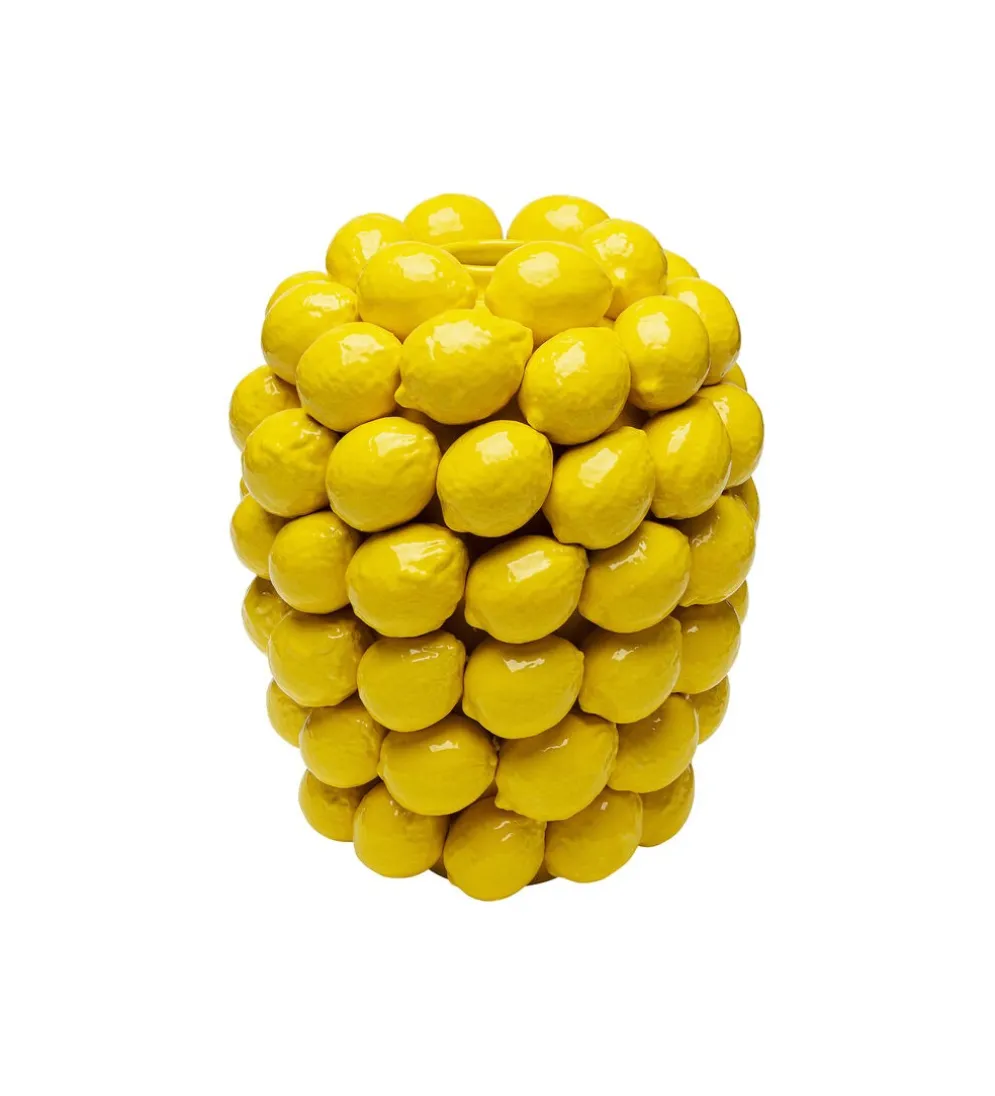 Wazon Lemon Juice 40 cm żółty