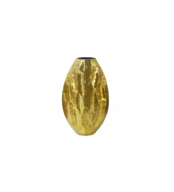 Wazon ORGANIC 45 cm złoty