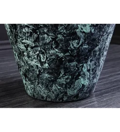 Wazon ORIENT L 65 cm złoto z patyną