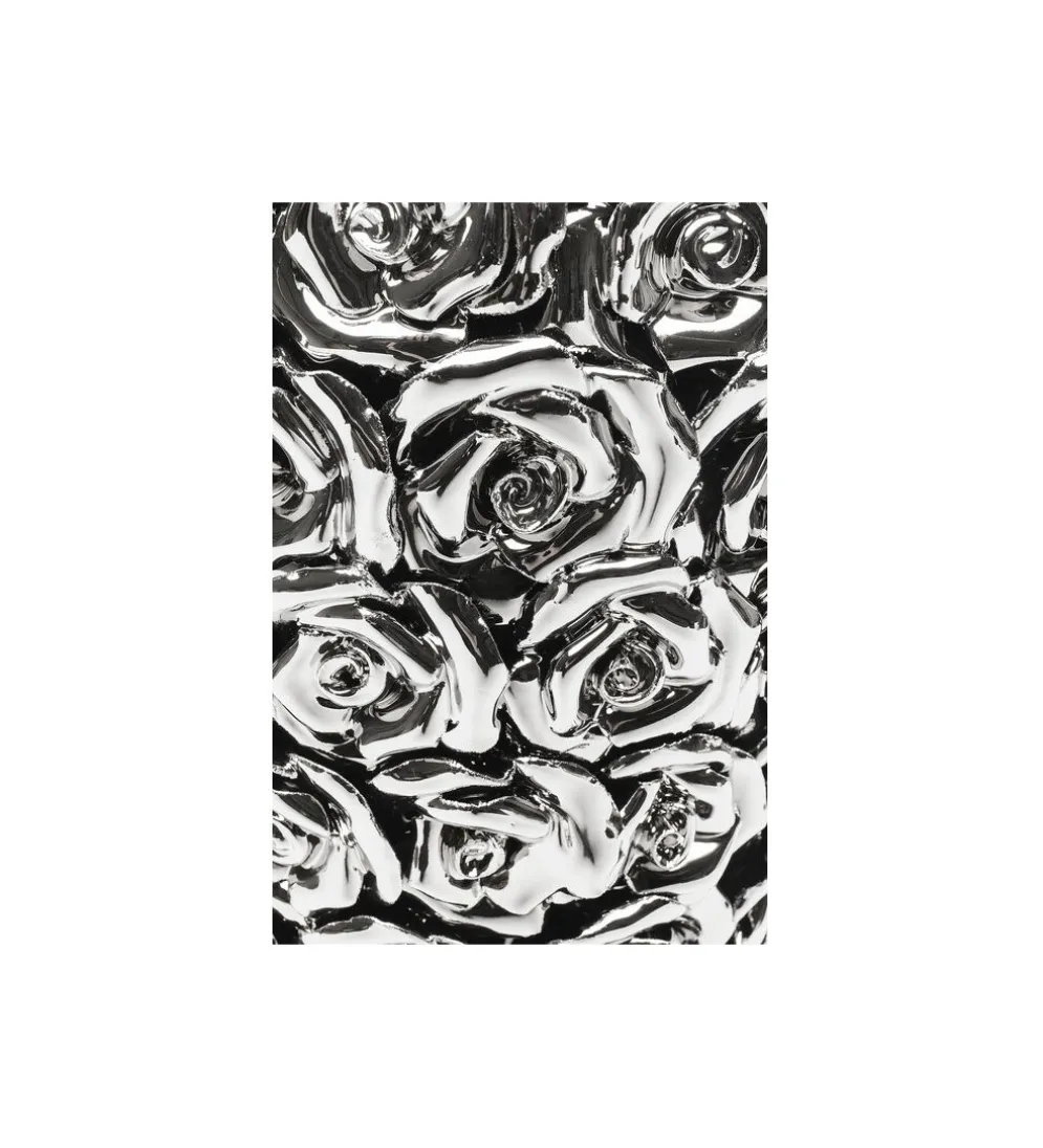 Wazon ROSE MULTI 45 cm chromowany