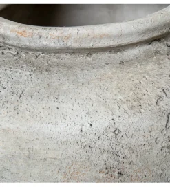 Wazon RUSTIC 20 cm ceramika szary