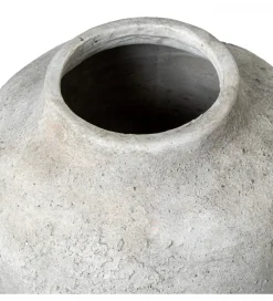 Wazon RUSTIC 43 cm ceramika szary