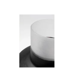 Wazon Shadow 34 cm czarno biały