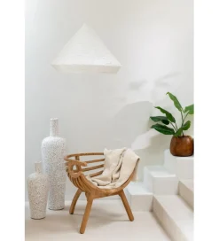 Wazon Lauwra 100 cm biały