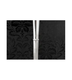 Świecznik 5 - ramienny 120 cm srebrny