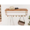 Wieszak ścienny HERITAGE 80 cm drewno sosna