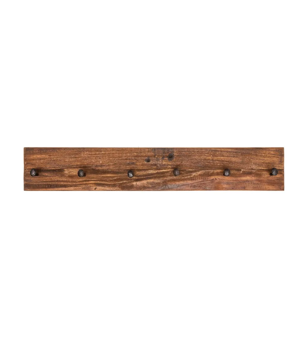 Wieszak Hemingway 90 cm drewno tekowe