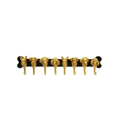 Wieszak RACK DOG FAMILY 69 cm złoty