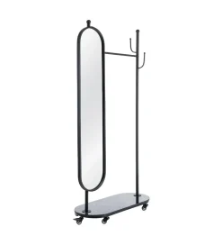 Wieszak z lustrem RECIBIDORN 175 cm
