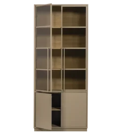 Witryna CASA 236 cm drewno sosny piaskowy
