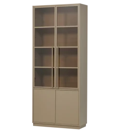 Witryna CASA 236 cm drewno sosny piaskowy