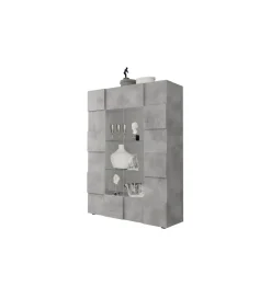 Witryna DAMA 121 cm w optyce betonu