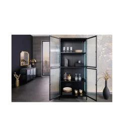 Witryna OLIMPIA II 80 cm czarna