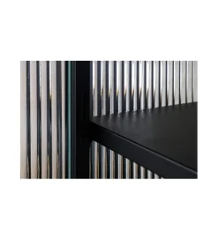 Witryna OLIMPIA II 80 cm czarna