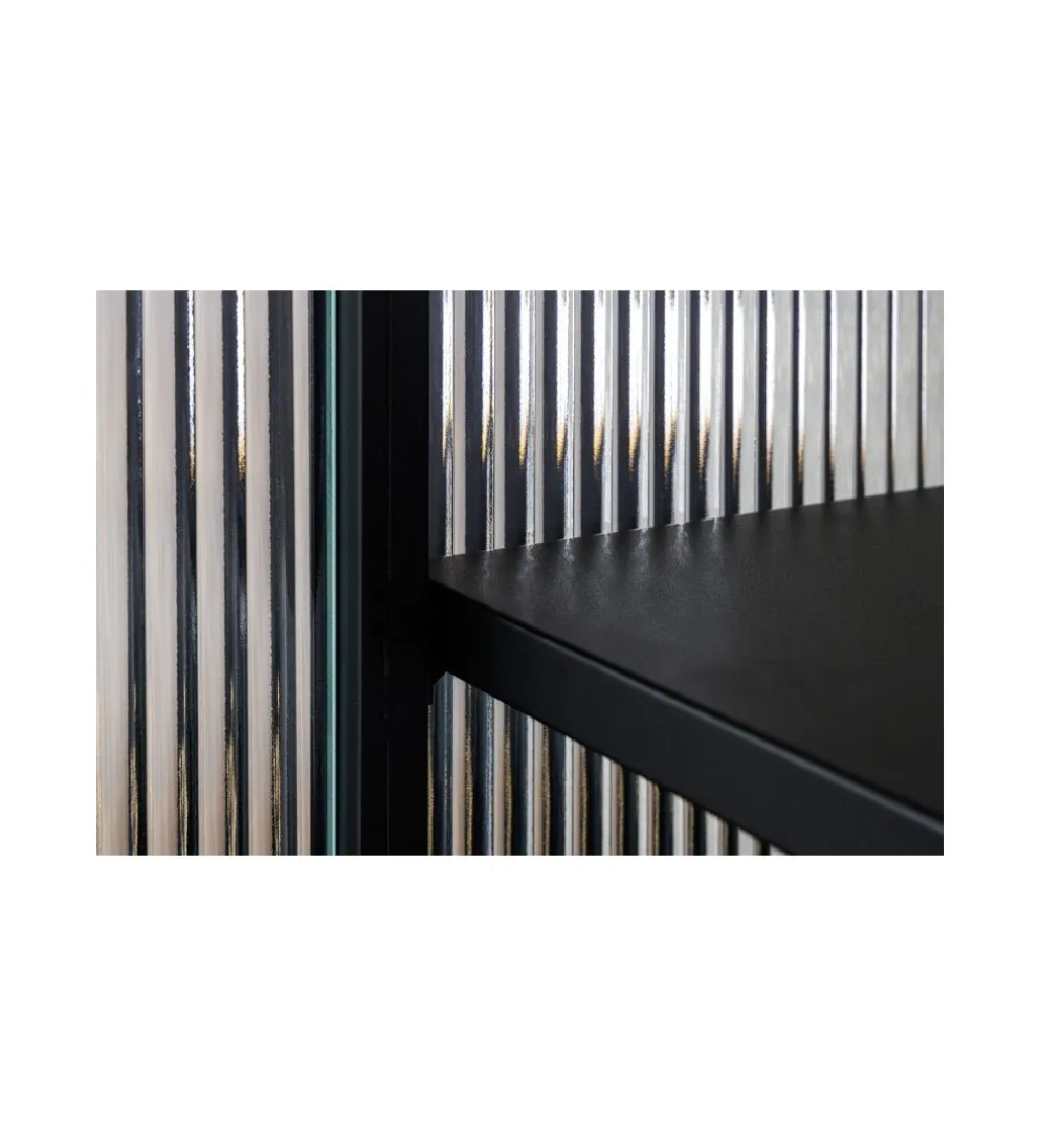 Witryna OLIMPIA II 80 cm czarna