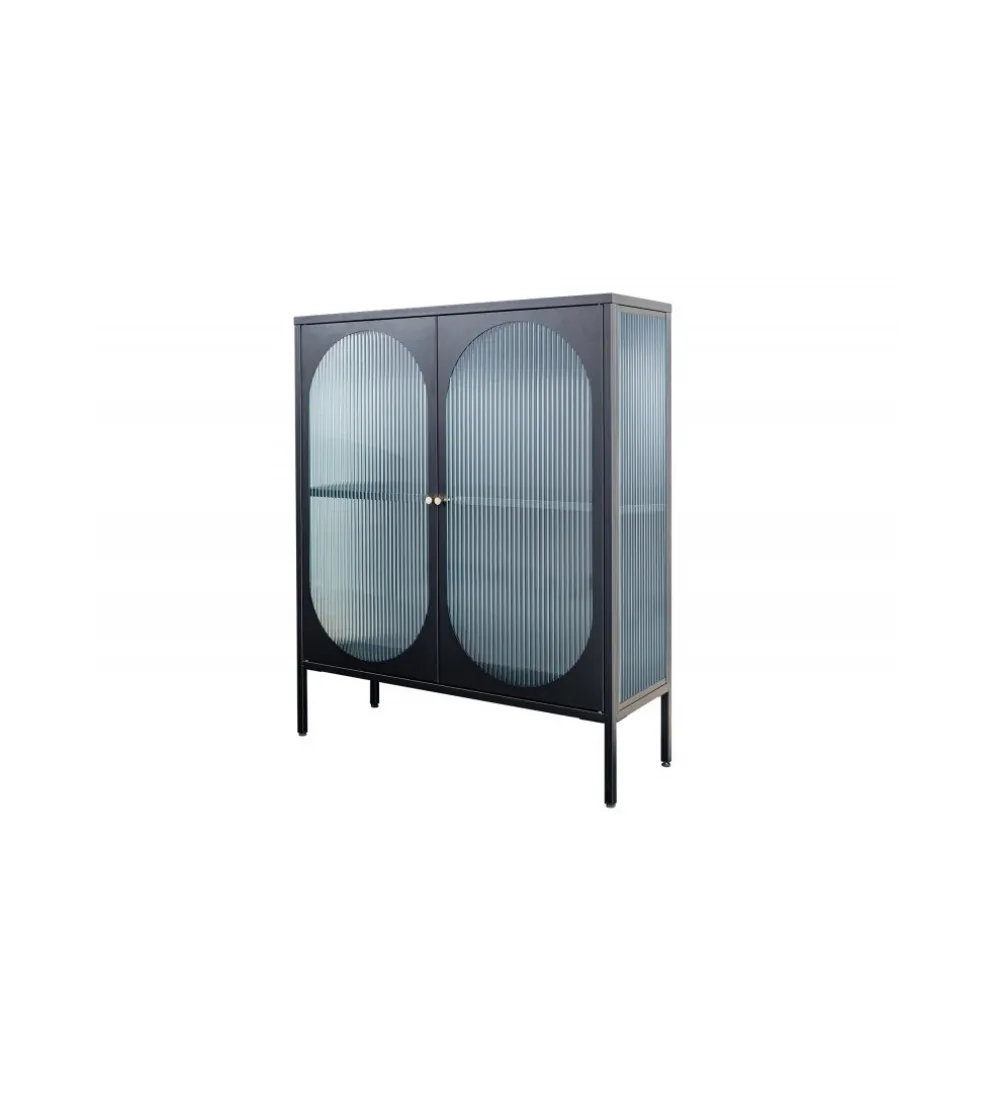 Witryna OLIMPIA III 90 cm czarna
