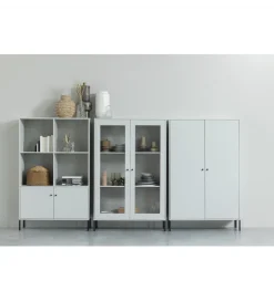 Witryna XAM 155 cm zimno szary