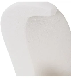 Zestaw 2 wazonów SANDY 42 cm 33 cm ceramika beżowa
