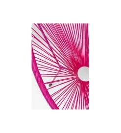 Zestaw fotel i stolik ACAPULCO MONO 85 i 50 cm różowe