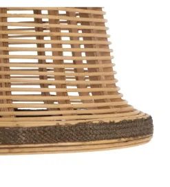Zestaw 2 lamp wiszących WIESEM 41 i 33 cm naturalne