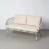Zestaw ogrodowy DUNA sofa 153 cm dwa fotele 74 cm stolik 66 cm