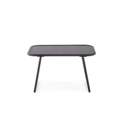 Zestaw ogrodowy HUDSON sofa 116 cm dwa fotele 75 cm ława 68 cm popielaty brązowy
