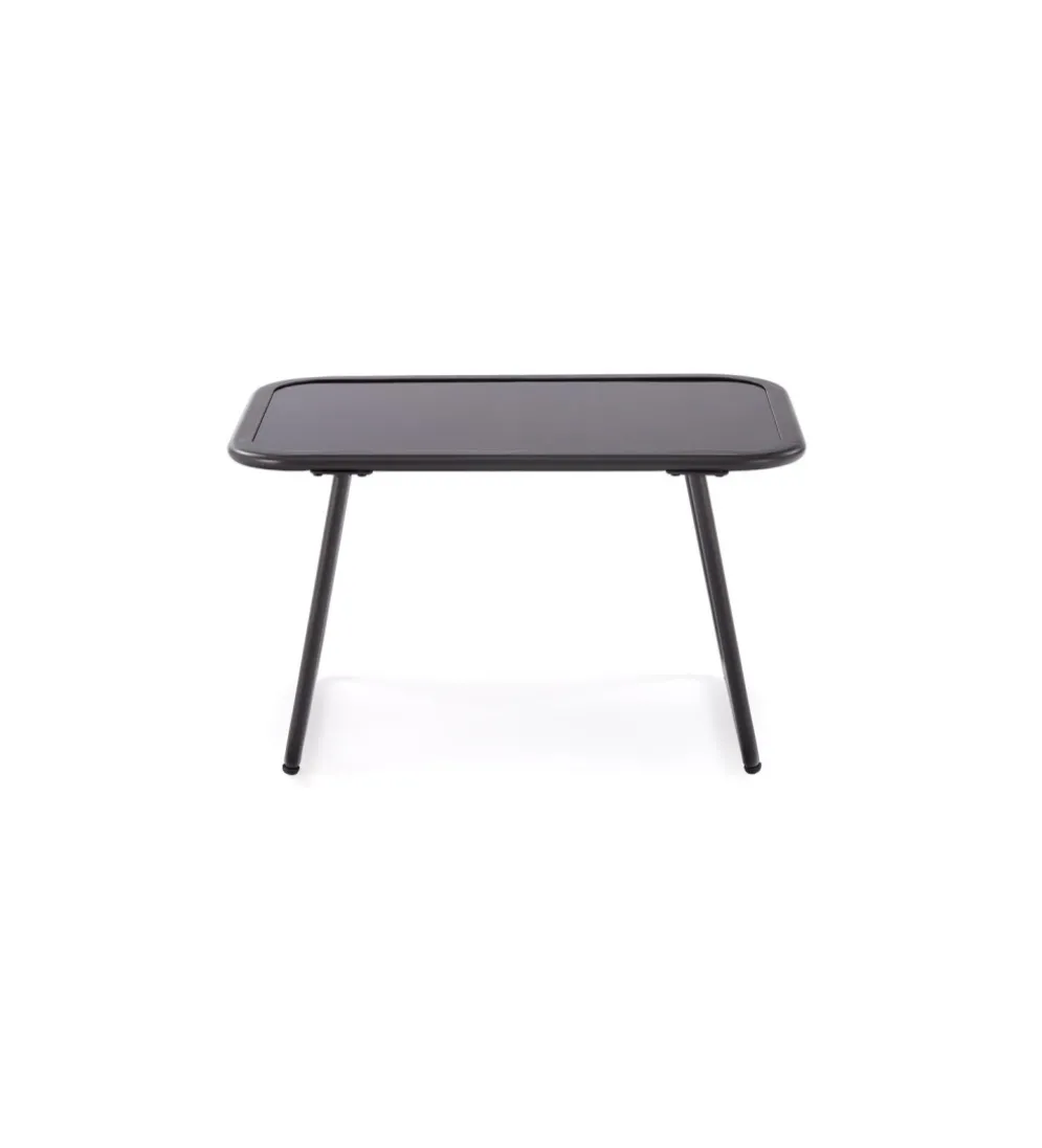 Zestaw ogrodowy HUDSON sofa 116 cm dwa fotele 75 cm ława 68 cm popielaty brązowy