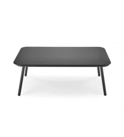Zestaw ogrodowy ROCCA ciemnoszary - sofa + 2 x fotel + ława