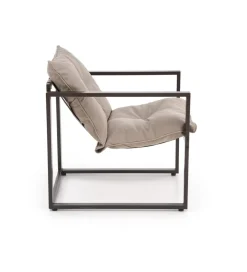 Zestaw ogrodowy SHARK brązowy - sofa + 2 x fotel + ława
