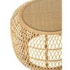 Zestaw 2 stolików kawowych AFRICA 80 cm 53 cm