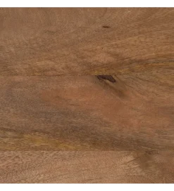 Zestaw 2 stolików kawowych RAGER 90 cm 70 cm drewno mango