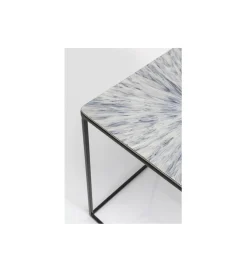 Zestaw 3 stolików kawowych RAY SQUARE 37 cm 43 cm 48 cm
