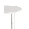 Zestaw 2 stolików kawowych SADAR 50 cm 52 cm białe