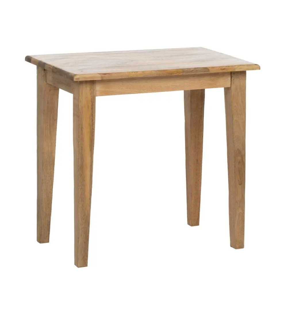 Zestaw 3 stolików nocnych PERSERA drewno mango