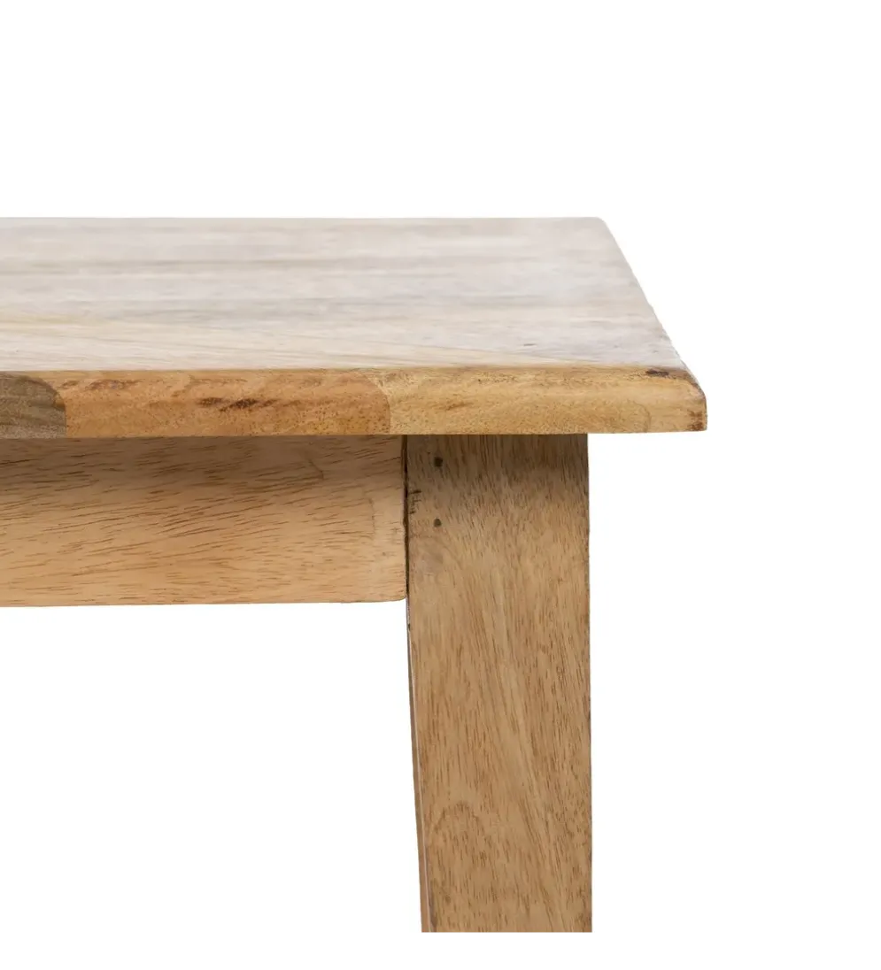 Zestaw 3 stolików nocnych PERSERA drewno mango